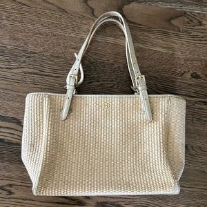 Tory Burch Woven Handbag